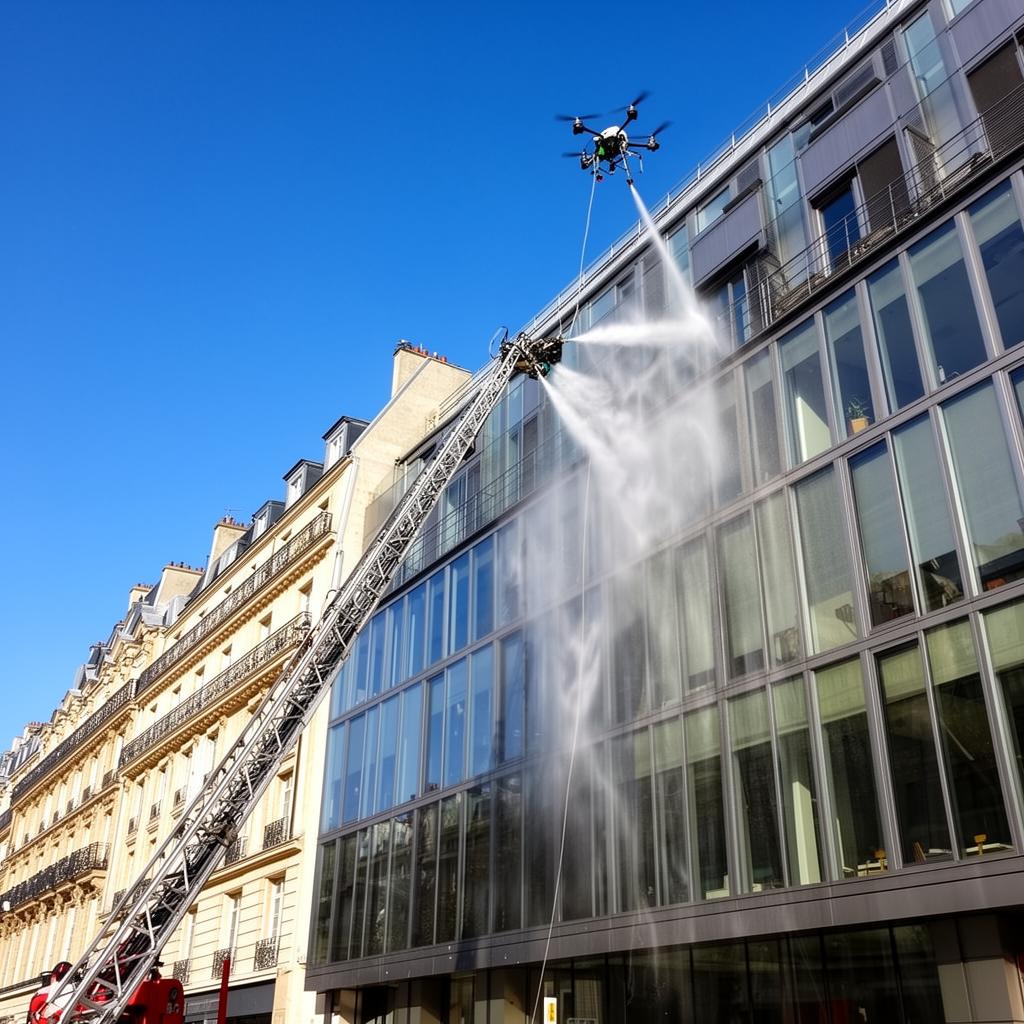 Nettoyage de bardage par drone : entretien et prix 2026